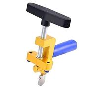 POABCVYD Utensile per Tagliare Il Vetro, Tagliapiastrelle 2 in 1 E Strumento di Incisione Manuale for Vetro for Il Taglio A Ceramica,Taglio del Vetro Fai da Te(Gold)