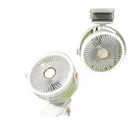 POABCVYD Ventilatore Portatile. Ventilatore da Campeggio, Portatile, Ricaricabile, da Tavolo, con Ventilatore Elettrico da soffitto, Senza Fili, con Luce LED, con Clip, 8000 mAh .Portatile(Gray)