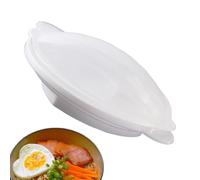 Poached Egg Cooker - PP, Heart Shaped, 6.2 Inch Microwave Egg Poacher | | Portable Egg Cooker for Quick BreakfastEgg Poacher Microwave with Lid Heart Shaped Microwavable Portable