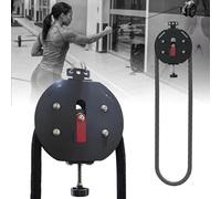 POADGBCN Corda Infinita Attrezzatura per Palestra Domestica per la Parte Superiore del Corpo Resistenza Muscolare Corda da trazione Infinita per Allenamento di Resistenza a intervalli(Black Red)