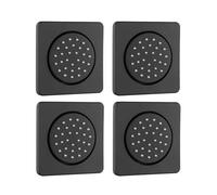 POADGBCN Getti Doccia in Ottone Massiccio Doccetta Laterale massaggiante Regolabile Set Doccia a Parete per Una Copertura Completa del Corpo