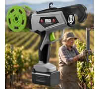 POADGBCN Legatrice elettrica per Viti per Piante Attrezzo per Legare Piante da Giardino con Display Digitale Diametro Massimo di Legatura 25 mm capacità di Oltre 16.000 Legature