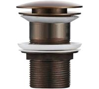 POADGBCN Pulsante di Scarico a Scomparsa for lavandino del Bagno Tappo a stantuffo in Acciaio Inossidabile con Funzione sifone lavabo for Sistema di Scarico del lavandino Moderno(Multicolor)
