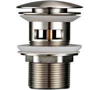 POADGBCN Pulsante di Scarico a Scomparsa for lavandino del Bagno Tappo a stantuffo in Acciaio Inossidabile con Funzione sifone lavabo for Sistema di Scarico del lavandino Moderno(Lavender)
