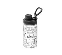 Poadnly Appassionato di matematica, geometria e calcolo differenziale e integrale.,Bottiglia d'acqua termica da 12 once, tazza da caffè in acciaio inossidabile, borraccia