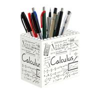 Poadnly Appassionato di matematica, geometria e calcolo differenziale e integrale., Portapenne e portamatite per ufficio, casa e scuola, organizer compatto da scrivania per articoli di cancelleria.