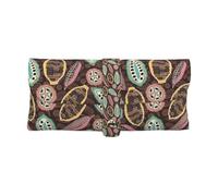 Poadnly Baccello di cacao colorato, Custodia morbida per occhiali, custodia portatile per occhiali, custodia antigraffio per occhiali