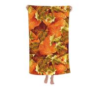 Poadnly Belle foglie autunnali, Telo mare ad asciugatura rapida 80 x 130 cm Asciugamano da bagno ultra morbido Ideale per bagno, hotel