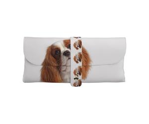 Poadnly Cavalier King Charles Spaniel, Custodia morbida per occhiali, custodia portatile per occhiali, custodia antigraffio per occhiali