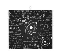 Poadnly Fisica Stampa Stampata, Tappetini scolapiatti assorbenti, Tappetino scolapiatti per il bancone della cucina 41x46 cm