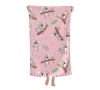 Poadnly Koala, animale selvatico australiano carino, Telo mare ad asciugatura rapida 80 x 130 cm Asciugamano da bagno ultra morbido Ideale per bagno, hotel