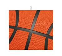 Poadnly Linea nera del basket, Tappetini scolapiatti assorbenti, Tappetino scolapiatti per il bancone della cucina 41x46 cm