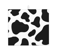 Poadnly Macchia di mucca, Tappetini scolapiatti assorbenti, Tappetino scolapiatti per il bancone della cucina 41x46 cm
