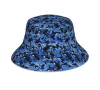 Poadnly Orca assassina, Cappello da Pescatore per Adulti, Cappello da Sole, Berretto da Corsa Riflettente Notturno, Cappelli da Pescatore