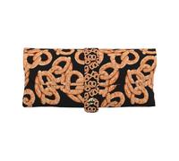 Poadnly Pretzel fresco, Custodia morbida per occhiali, custodia portatile per occhiali, custodia antigraffio per occhiali