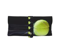 Poadnly Stampa di tennis dal vivo, Custodia morbida per occhiali, custodia portatile per occhiali, custodia antigraffio per occhiali