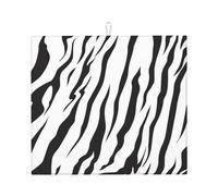 Poadnly Texture della tigre del Bengala, Tappetini scolapiatti assorbenti, Tappetino scolapiatti per il bancone della cucina 41x46 cm