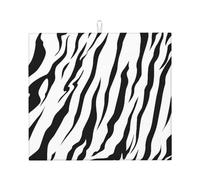 Poadnly Trama di tigre del Bengala stampata, Tappetini scolapiatti assorbenti, Tappetino scolapiatti per il bancone della cucina 41x46 cm