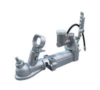POAHNCU Accessori Camper, Martinetto per Rimorchio con Accoppiamento Idraulico Esclusione, Sfera di Traino da 50 Mm,per Campeggio, Escursionismo, Viaggi