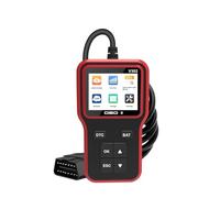 POAHNCU Codice di Errore Letto, V302 OBD2 Scanner Lettore di Codici Airbag Diagnosi Test Attivo Olio Strumenti Diagnostici Attrezzi for Auto per la diagnostica dei guasti dell'auto
