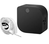 POAHNCU Etichettatrice, P12 Mini Stampante Portatile For Etichette, Etichettatrice Wireless Compatibile,per casa, cucina, ufficio(Black P12)