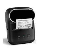 POAHNCU Etichettatrice, Stampante For Etichette Portatile M108, Termica Wireless Bluetooth, Stampa Da 20-50 Mm For Casa E Scuola,per casa, cucina, ufficio(M108 Black)