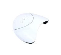 POAHNCU Luce LED UV, Lampada For L'asciugatura E Unghie A LED Con Sensore Intelligente Che Asciuga Rapidamente Le, Adatta For Strumenti Di Asciugatura A Colla For per polimerizzazione(White)