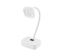 POAHNCU Luce LED UV, Lampada For Unghie A LED UV, For Ad Asciugatura Rapida, Mini For, Da Tavolo For per polimerizzazione
