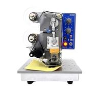 POAHNCU Macchina per Stampa a Caldo, Codificatore Semiautomatico della Macchina Stampante di Codifica del Nastro Timbro per L'affrancatura A Caldo,per Pelle, Stoffa, Legno