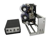 POAHNCU Macchina per Stampa a Caldo, Imballaggio A Colori della Macchina per La Codifica Data del Nastro per L'affrancatura A Caldo con Il Codificatore Stampante,per Pelle, Stoffa, Legno(500)