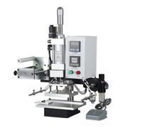 POAHNCU Macchina per Stampa a Caldo, Macchina per L'affrancatura A Caldo per Numeri di Flusso Automatica per L'ammissione del Codice della Carta Saltatrice in Plastica,per Pelle, Stoffa, Legno