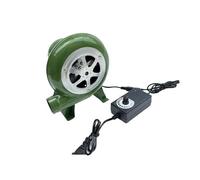 POAHNCU Soffiatore per foglie, 2Pcs Electric Blower Fan BBQ 100v 220v Suitable For Barbecue Mini Blacksmith Forges With Speed per soffiare le foglie, essiccazione, campeggio(60W)