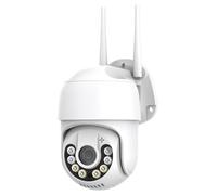 POAHNCU Telecamera Wi-Fi, Sistemi Di Telecamere CCTV, Videoregistratore Sorveglianza Esterna Sicurezza NVR Wireless Full HD,per vialetto del giardino(Surveillance+32GB Card)