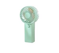 POAHNCU Ventilatore portatile, Ventilatore Portatile Comodo, Elettrico, Raffrescatore D'aria, Ventilatori Da Tavolo For Esterni per viaggi, pendolarismo, ufficio(Green)