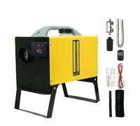 POALSDDC Riscaldatore Diesel 8KW 12V 24V ad Aria con Pannello LCD e Telecomando da parcheggio a Basso Rumore riscaldatore d'Aria