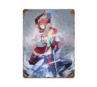 POALXFGB Game Xenoblade Chronicles PosterWall Decor Art Metal Tin Poster Modern Bar Decorations40x30cm