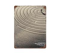 POALXFGB Poster di film Maze Runner Burn Trial Poster Decorazione da parete Art Metal Tin Poster Modern Bar Decorations40x30cm