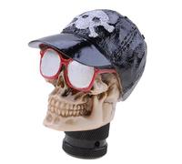 POANBCGY Pomello Del Cambio Universale Skull Rider Leva Di Modifica Personalizzata Leva Del Cambio Leva Della Testa Manuale Ricambi Auto Componenti Trasmissione