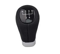 POANBCGY Ricambi Auto Pomello del Cambio Leva del Cambio per BMW Serie 1 3 5 6 E46 E60 E81 E82 E88 E87 E90 5 6 velocità Manuale(Black 5 Speed)