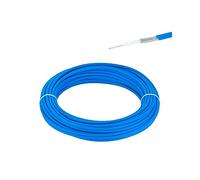 POBADY Cavo coassiale RF semiflessibile RG405 RG405 da 15 m con rivestimento blu