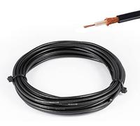 POBADY RG174 RF cavo coassiale nero 50ohm 16.4FT/5M