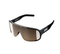 POC Aspire Mid Sunglasses, Uranium Black/Clarity Trail/Partly Sunny Silver, One Size