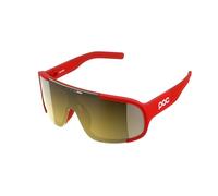 POC Aspire Occhiali da Sole, Prismane Red/Clarity Road/Partly Sunny Gold, One Size Unisex-Adult