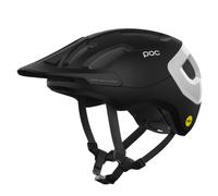 POC Axion Race MIPS, Casco da Bicicletta Unisex-Adult, Uranium Black Matt/Hydrogen White, XS (48-52cm)