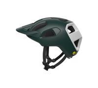 POC - Casco da MTB - Cularis Pargasite Green Matt/Hydrogen White Matt - Taglia 59-62 cm - Verde