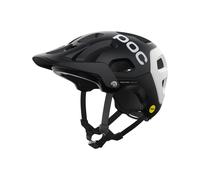 POC - Casco da MTB - Tectal Race Mips Uranium Black/Hydrogen White Matt - Taglia 59-62 cm - Nero