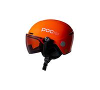 POCito Obex Visor, casco da sci con visiera, junior, florescent orange 48-52cm Fluorescent Orange