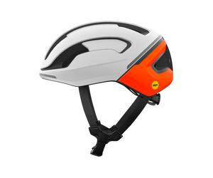 POC - Casque de v&eacute,lo - Omne Beacon MIPS Hydrogen White/Fluorescent Orange Matt - Taglia 54-59 cm - Bianco