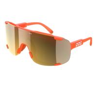 POC Devour Mid, occhiali da sole, fluorescent orange translucent Onesize Fluorescent Orange Translucent