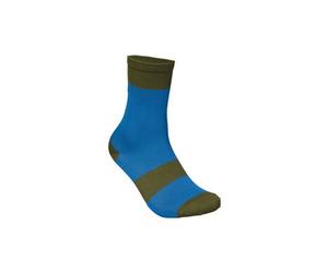 Poc essential mtb kids socks blue green
